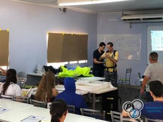Treinamento em segurança e manuseio com NH3(amônia) - Capanema/PR